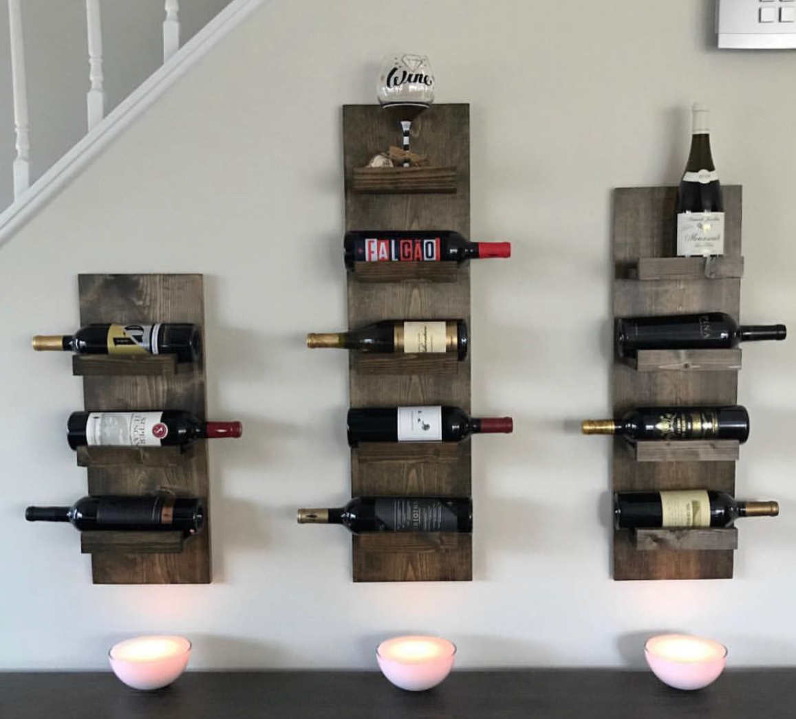 The STEVEN: Tiered Wine Rack – DistressedMeNot Market