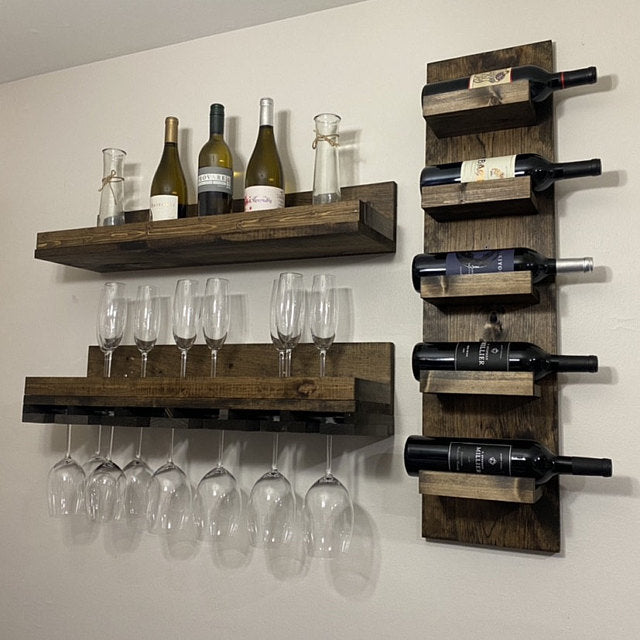 wall mount rack shelf