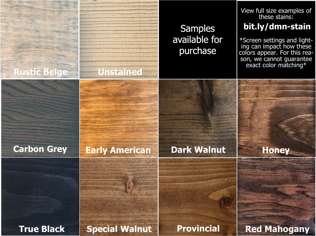 Wood Stain Samples (Choose up to 3) – DistressedMeNot Market