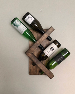 The ZIGGY-ZAG: Wine Bottle Rack