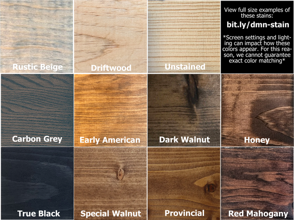 Wood Stain Samples (Choose up to 3)